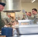 Wing leadership serves holiday lunch