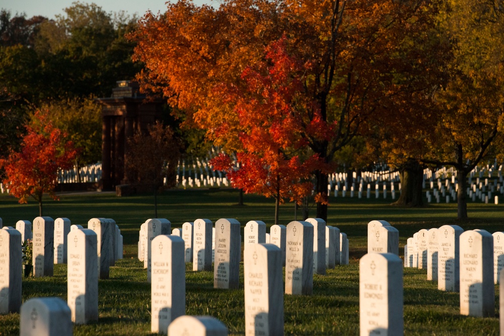 Autumn in Arlington National Cemetery