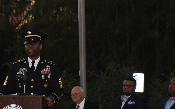 1st TSC honors Spring Lake WW II Veteran