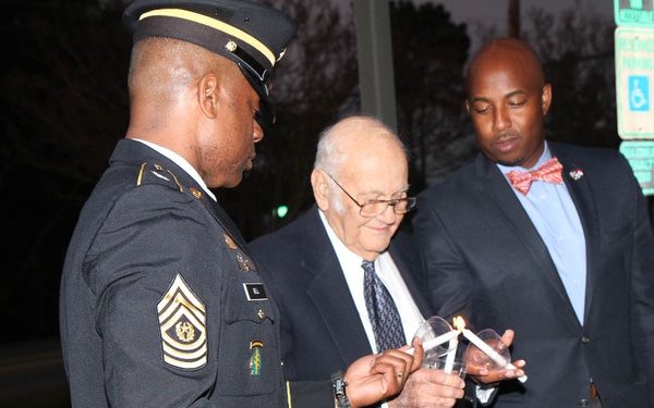 1st TSC honors Spring Lake WW II Veteran