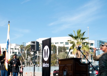 Los Angeles Metro unveils plaque honoring Army WWII Medal of Honor recipient