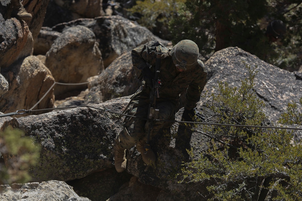 3rd Battalion 4th Marine Regiment takes to the mountains