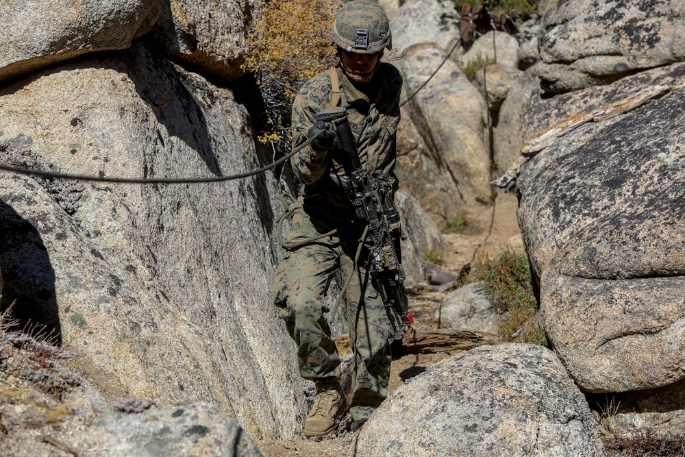 3rd Battalion 4th Marine Regiment takes to the mountains