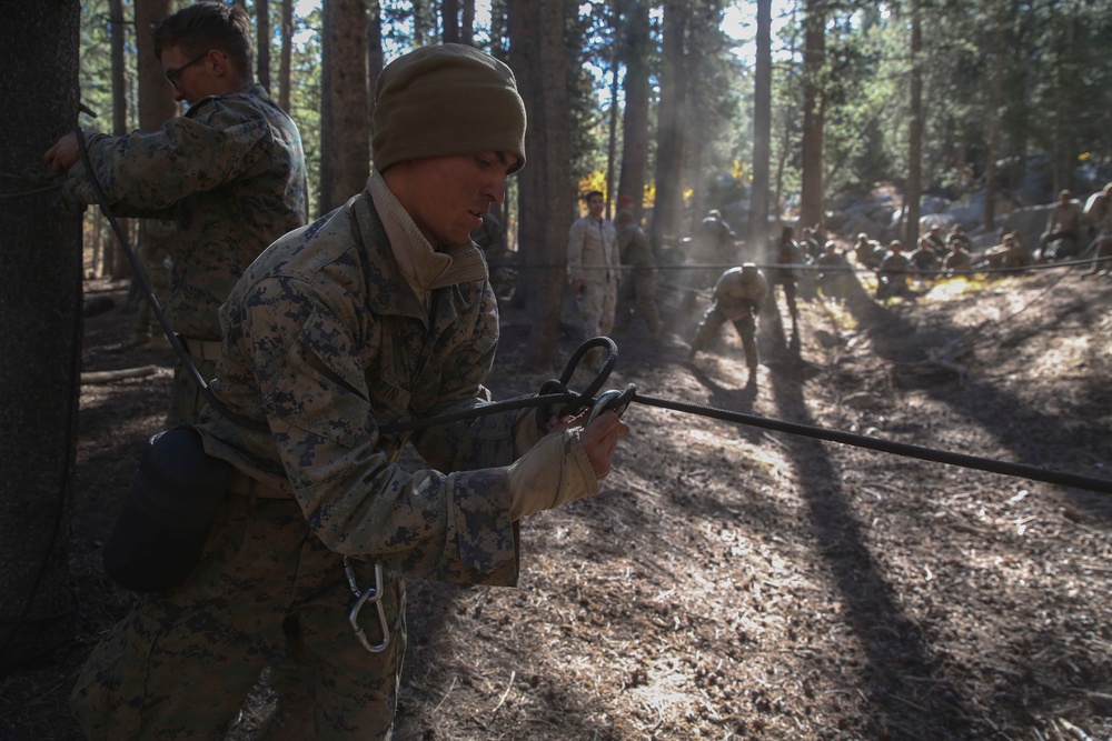 3rd Battalion 4th Marine Regiment takes to the mountains