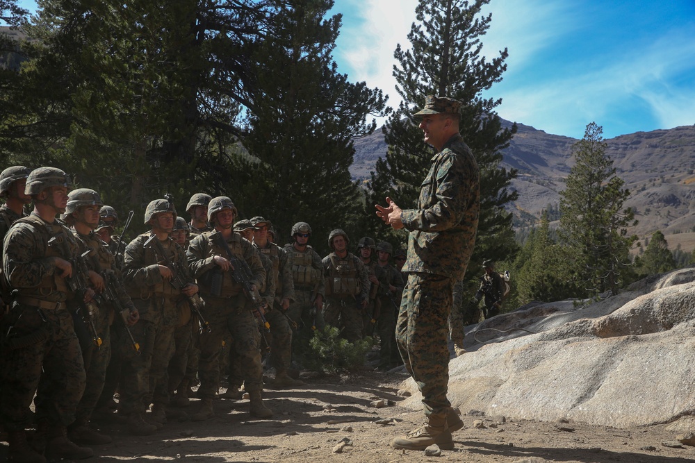 3rd Battalion 4th Marine Regiment takes to the mountains