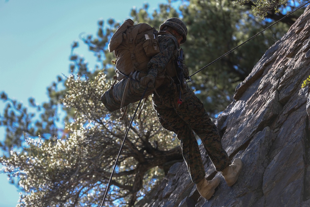 3rd Battalion 4th Marine Regiment takes to the mountains