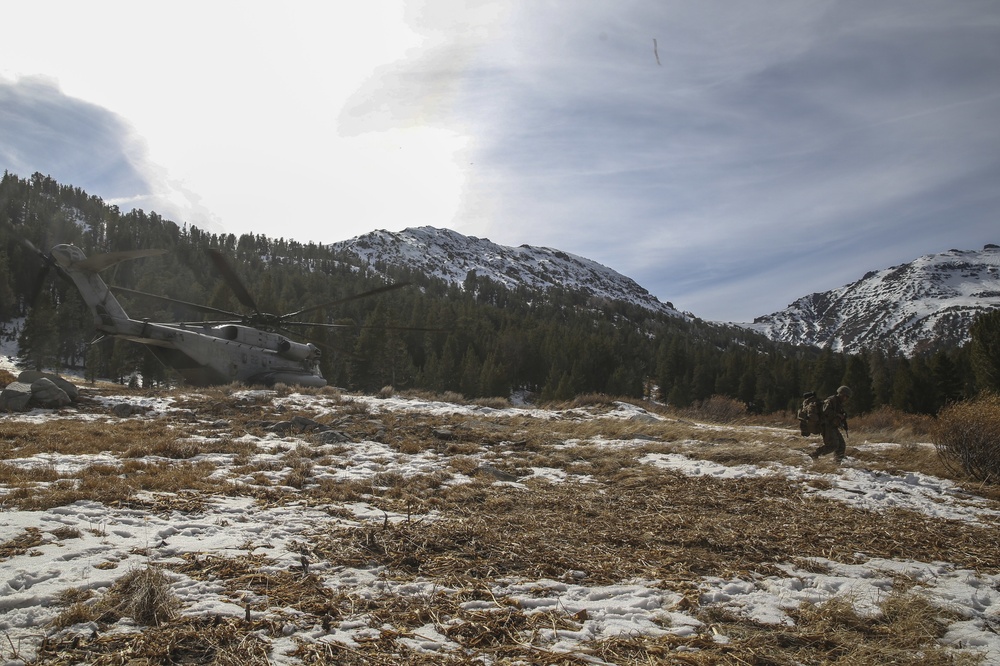 3rd Battalion 4th Marine Regiment takes to the mountains