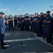 Master Chief Petty Officer of the Coast Guard visits Stratton