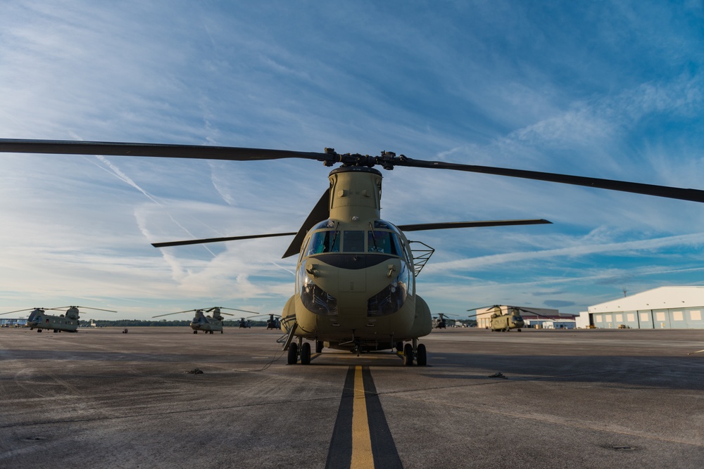 3rd Combat Aviation Brigade Chinook