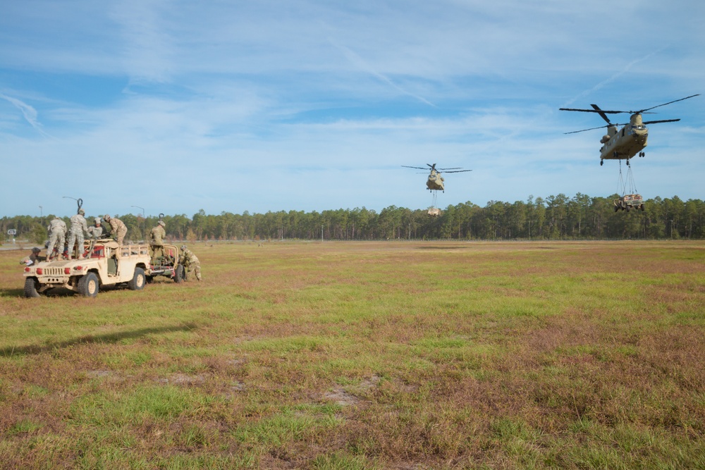 Sling-load Training Over Fort Stewart