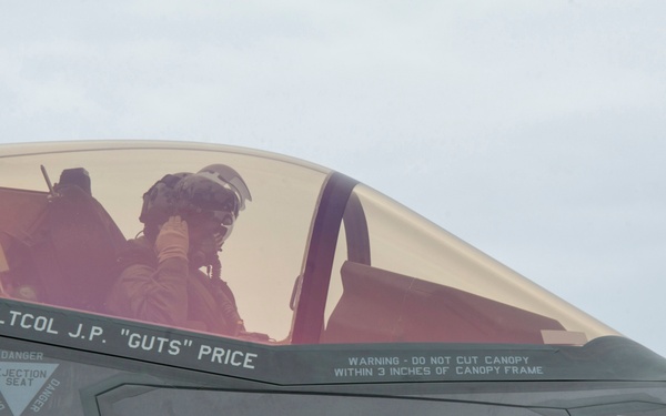 F-35B Lightning II Aircraft land aboard USS America for Developmental Test Phase III