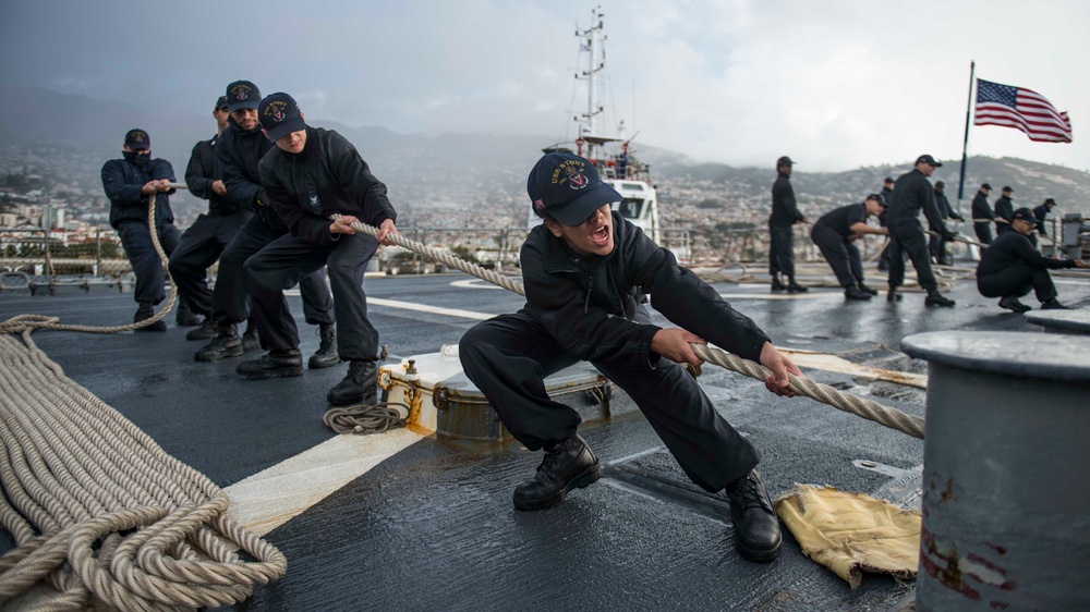 USS STOUT (DDG 55) DEPLOYMENT 2016