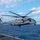 CH-53E Super Stallion takes off from the flight deck of USS Green Bay during Blue Chromite 2017