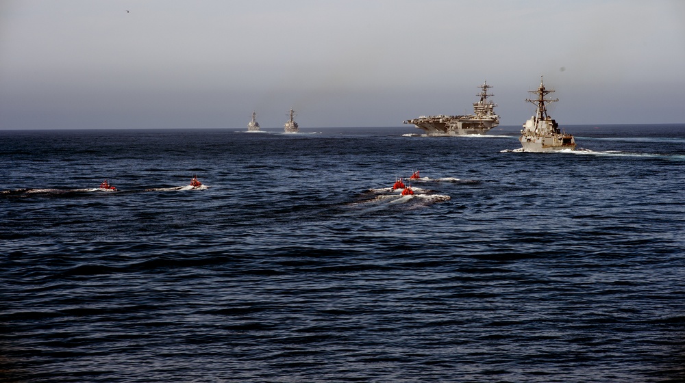 Carrier Strike Group (CSG) 1 Show of Force Transit