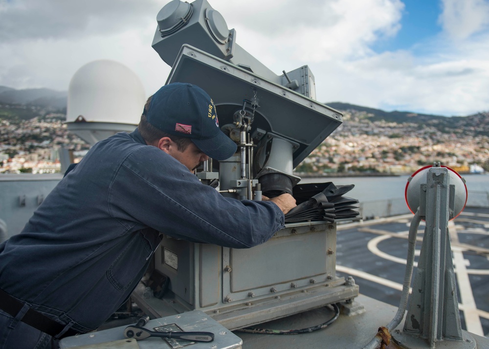 USS STOUT (DDG 55) DEPLOYMENT 2016