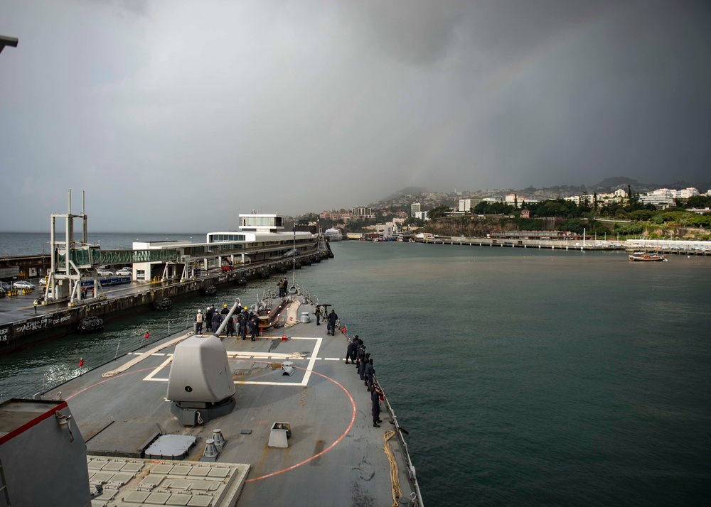 USS STOUT (DDG 55) DEPLOYMENT 2016