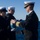 USS Zumwalt Sailors conduct burial at sea