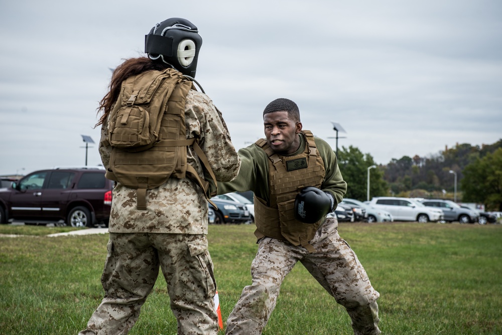 One mind, any weapon: Marines complete MCMAP training on Joint Base Anacostia-Bolling