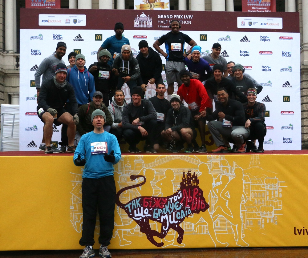 Mustangs Compete in the Grand-Prix Lviv Half Marathon