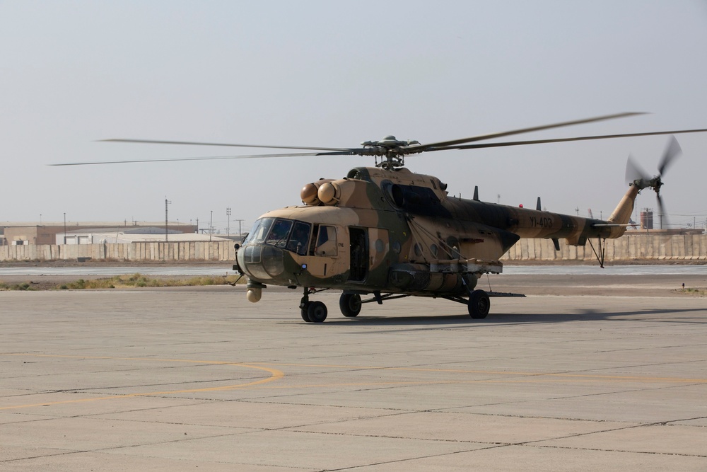 Iraqi helicopter familiarization