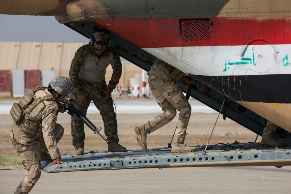 Iraqi helicopter familiarization