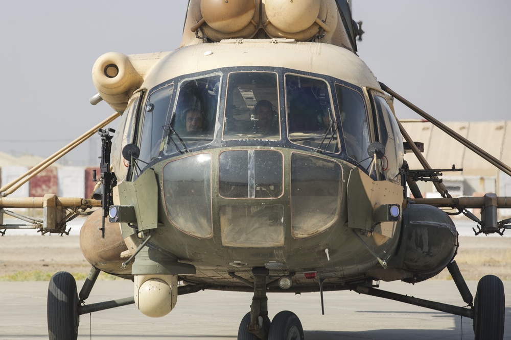 Iraqi helicopter familiarization