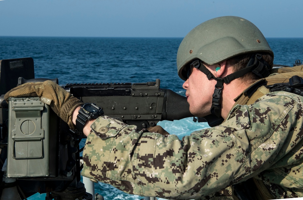 Coastal Riverine Squadron 4 Gun Shoot