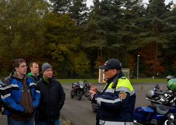 86th AW Safety conducts motorcycle safety rodeo