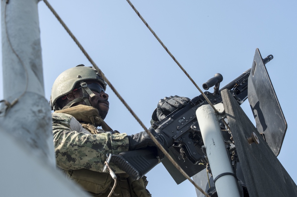 Coastal Riverine Squadron 4 Gun Shoot