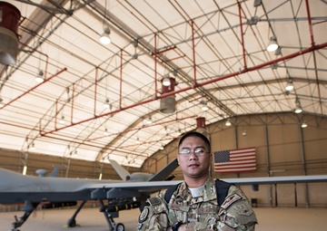 Deployed Airman gives back to land of opportunity