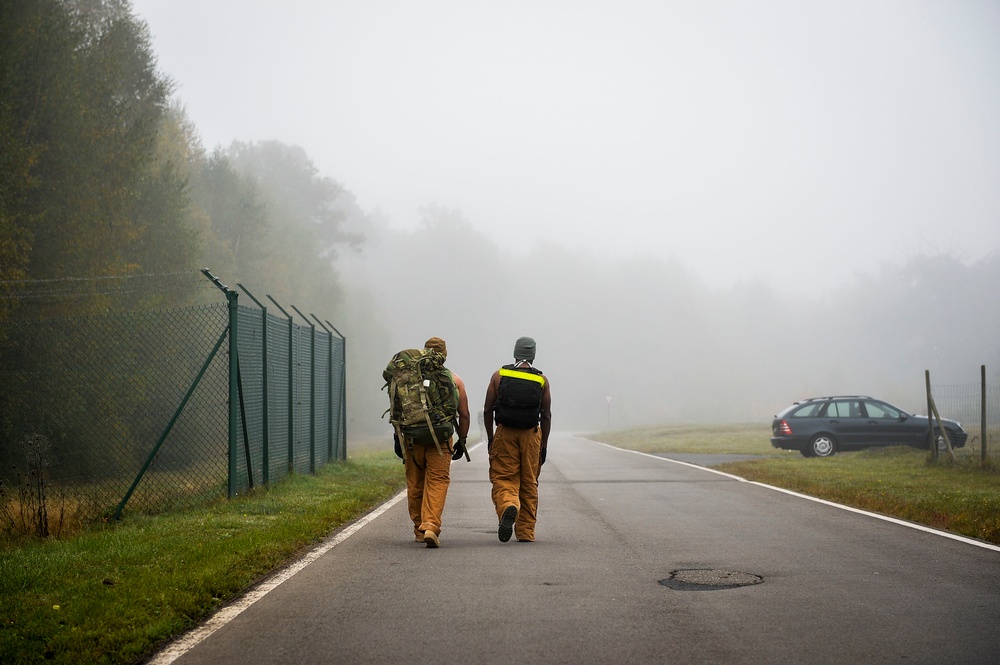 Ramstein community builds bonds with EOD ruck and run