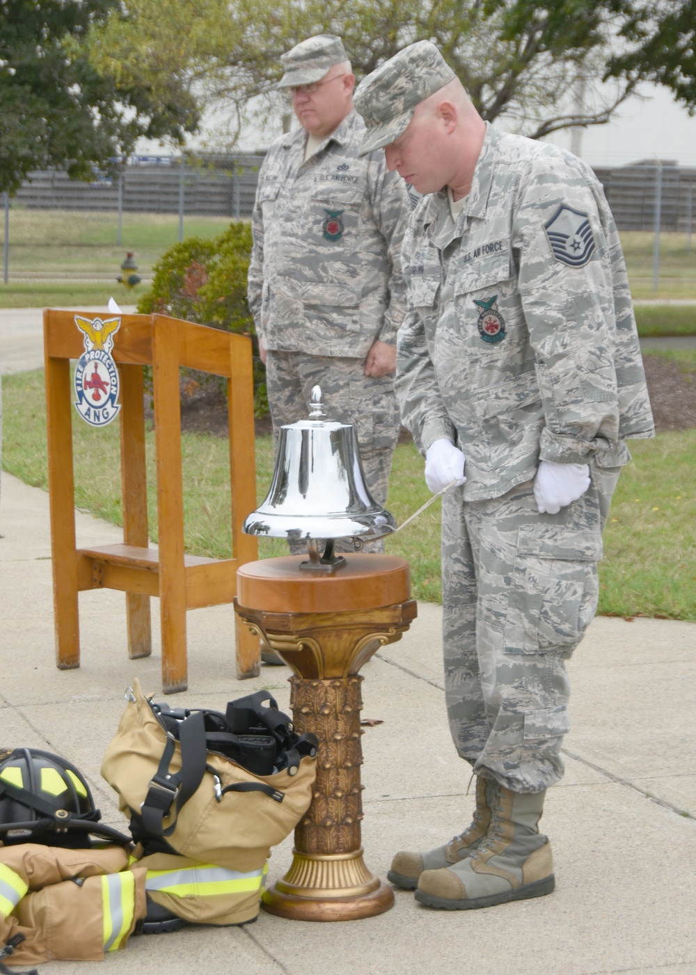 143d Fire Department Honors the Fallen