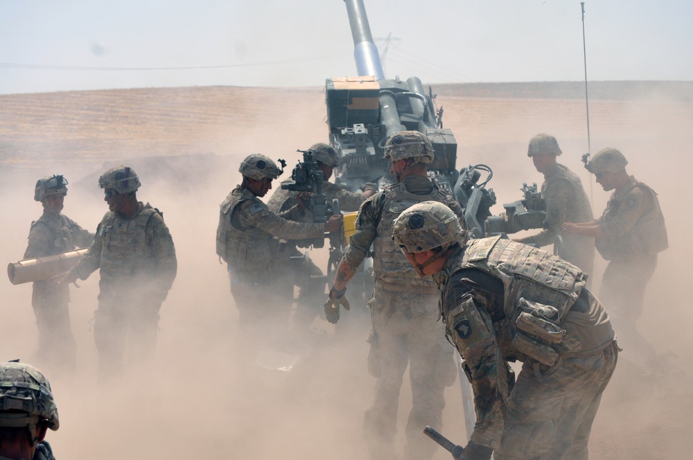 Critical support and sustainment operations in northern Iraq