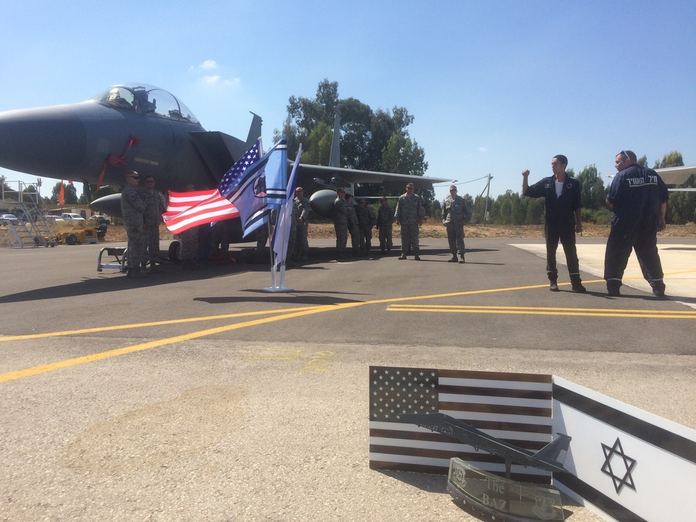 Historic operational aircraft transfer from 173rd FW