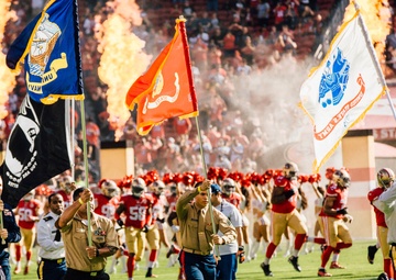 NFL’s “Salute to Service” campaign recognizes the Marine Forces Reserve Centennial