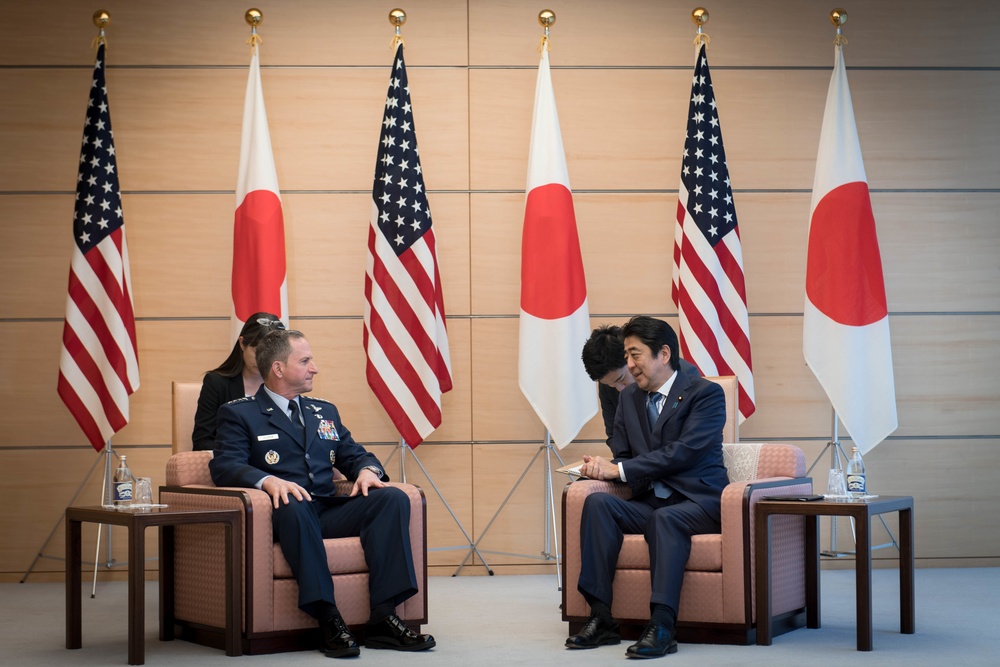 CSAF Visits Tokyo on Tour of the Pacific