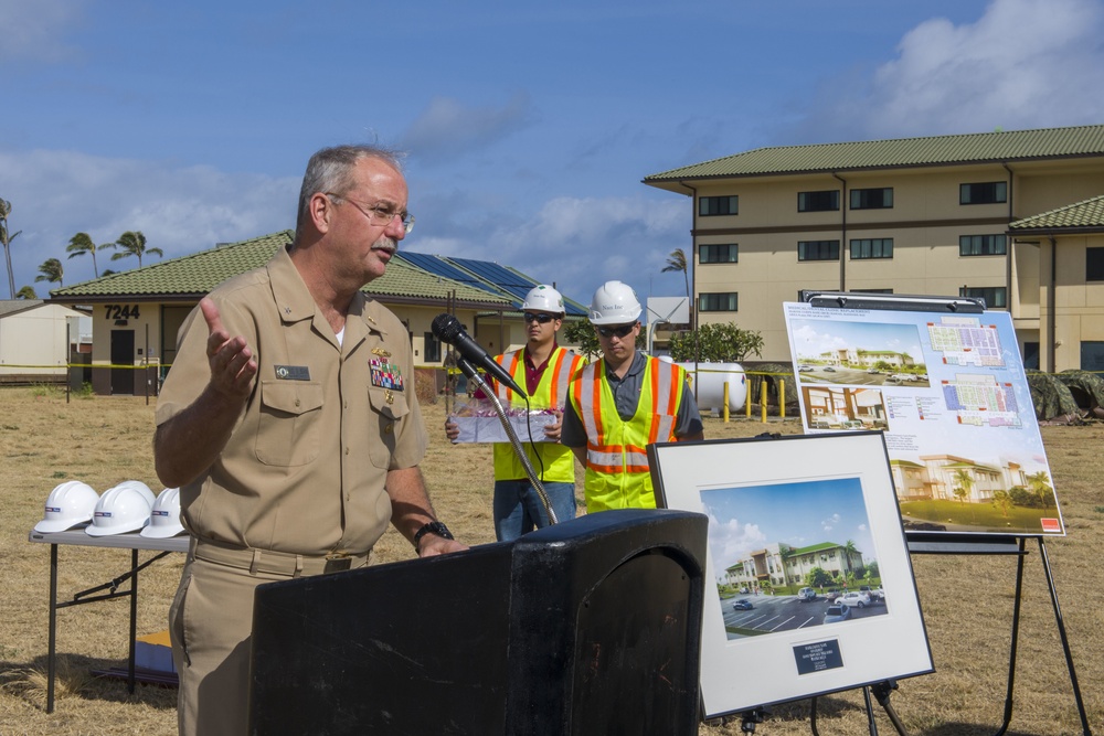 Groundbreaking Ceremony for Naval Medical and Dental Replacement Clinic aboard MCBH