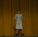 Kubasaki High School Junior Reserve Officer Training Corps cadets participate in Marine Corps uniform pageant