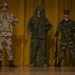 Kubasaki High School Junior Reserve Officer Training Corps cadets participate in Marine Corps uniform pageant