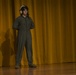 Kubasaki High School Junior Reserve Officer Training Corps cadets participate in Marine Corps uniform pageant