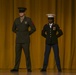 Kubasaki High School Junior Reserve Officer Training Corps cadets participate in Marine Corps uniform pageant