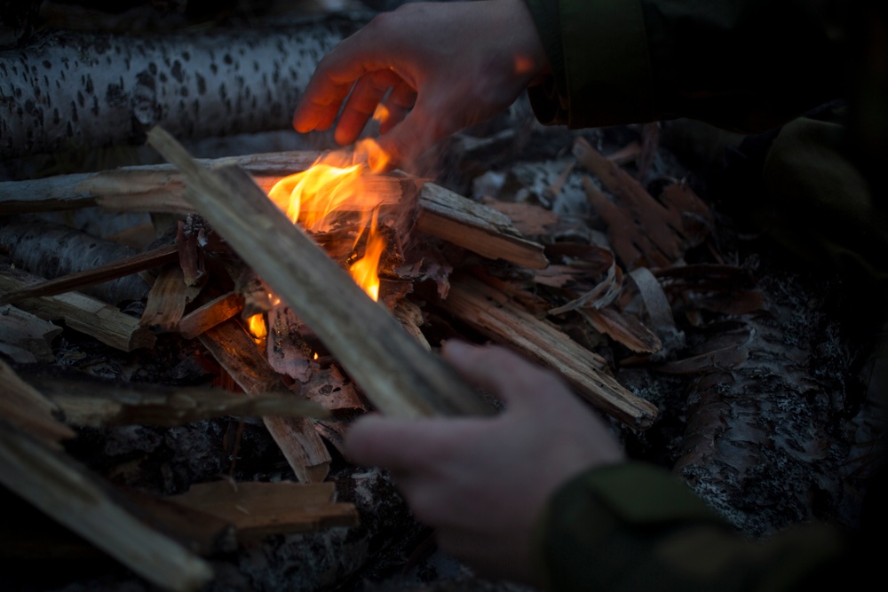 U.S. Marines in Norway prepare to conduct cold weather operations