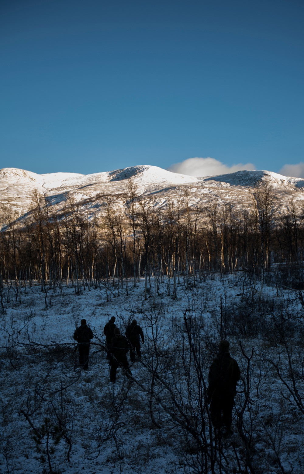 U.S. Marines in Norway prepare to conduct cold weather operations