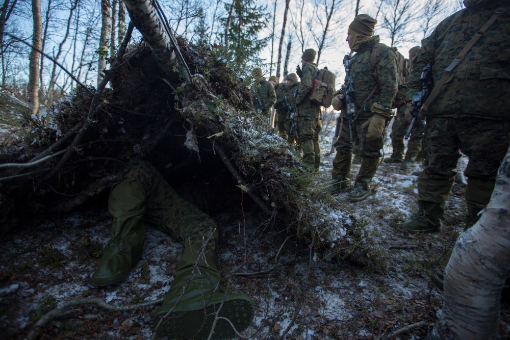 U.S. Marines in Norway prepare to conduct cold weather operations