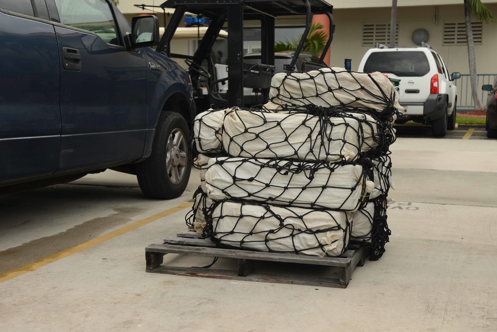 Coast Guard offloads $11.6 million of cocaine in Miami