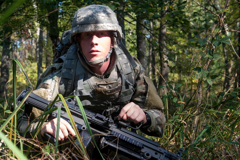 Soldiers learn tactical skills through training