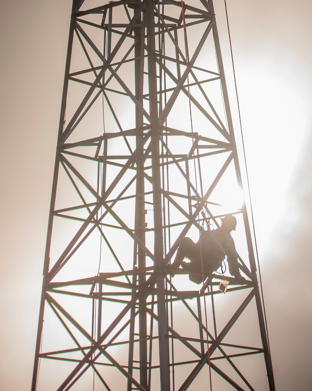 219th Engineering Installation Squadron Conducts Rescue Training