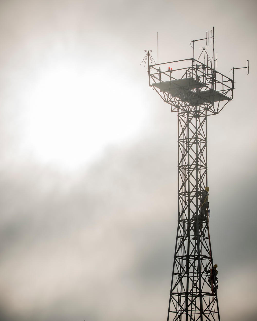 219th Engineering Installation Squadron Conducts Rescue Training