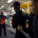 USS Zumwalt Sailors conduct firefighting training