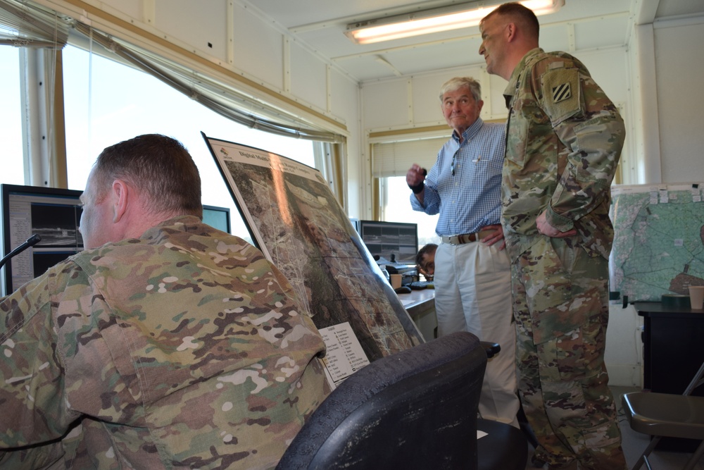 War Paint Troopers host special guest during gunnery